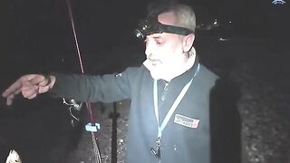 Ночная встреча рыболовов у Текировы и выпуск двух маленьких рыб