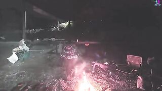 Ночная встреча рыболовов у Текировы и выпуск двух маленьких рыб