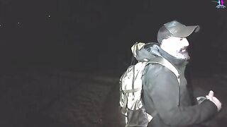 Ночная встреча рыболовов у Текировы и выпуск двух маленьких рыб