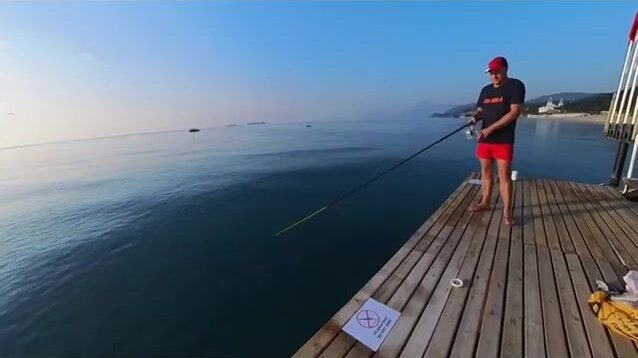 Первая морская рыбалка в Текирове