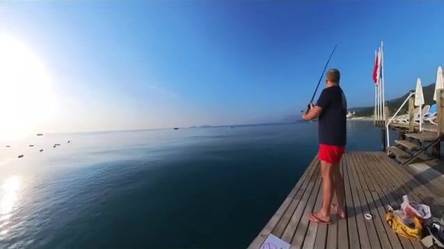 Первая морская рыбалка в Текирове