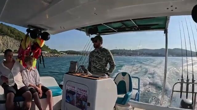 Как мы ловили ставриду и скатов с катера у Джубги