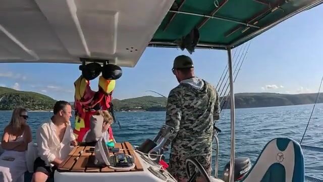 Как мы ловили ставриду и скатов с катера у Джубги