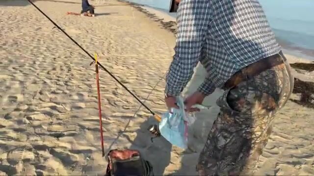 Утренний обход берега в Черноморском 2 сентября: соседи достают первую рыбу