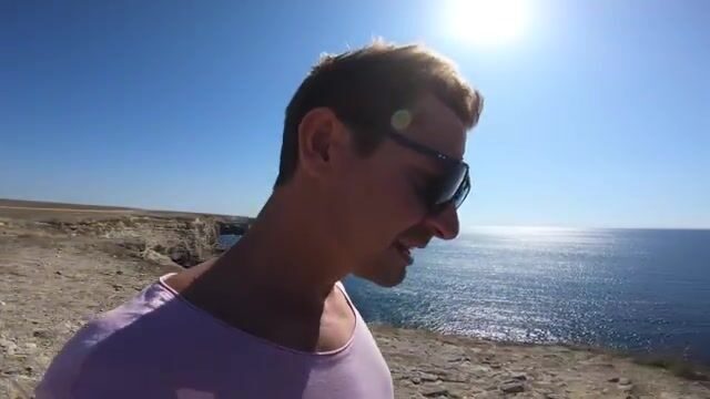 Без поклевок на скалах Тарханкута в Оленевке