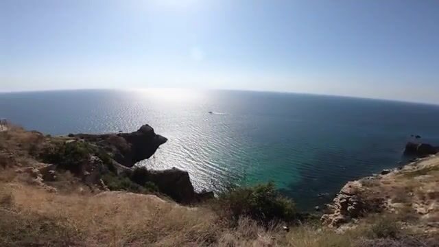 Без поклевок на скалах Тарханкута в Оленевке