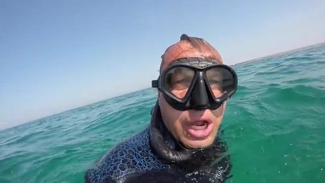 Подводная встреча с крабами на песке и ракушечнике у Оленевки