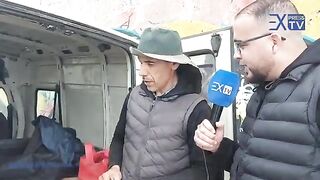 Разговор с любителями береговой рыбалки в Касабланке