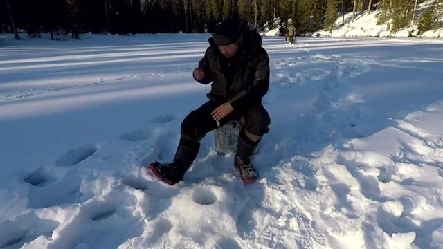 Апрельский выезд за хариусом в Архангельской области