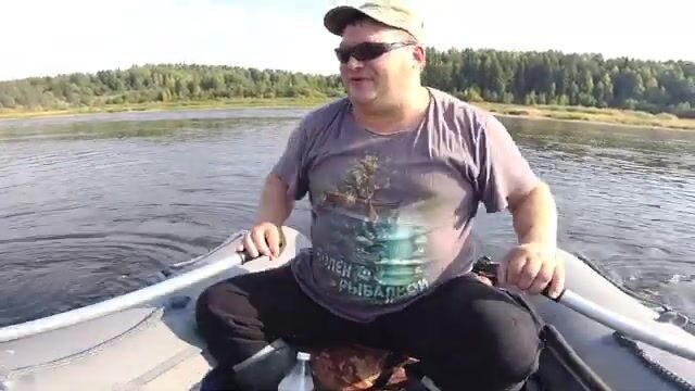 Спиннинговая рыбалка на реке Онеге у Кирилловки
