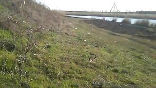 Тишина на реке Обиточной в Приморске