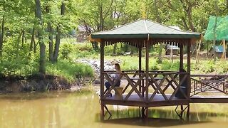 Полчаса спортивной рыбалки без улова на базе Коралл в Андреевке