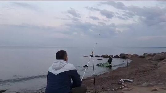 Ночная ловля подлещика на Финском заливе