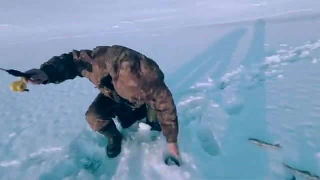Зимняя рыбалка на Красноярском водохранилище