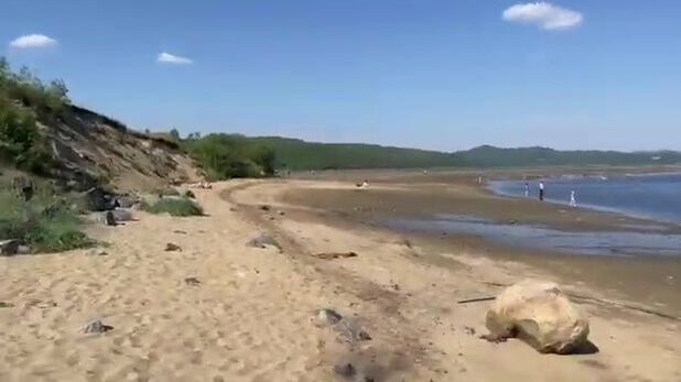 Улов Сергея во время пляжного отдыха в Печенге