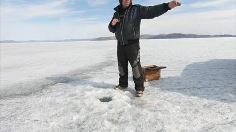 Поиск килограммового окуня в заливах Красноярского моря