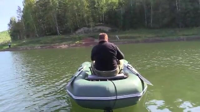 Ловля щуки с лодки на Красноярском водохранилище