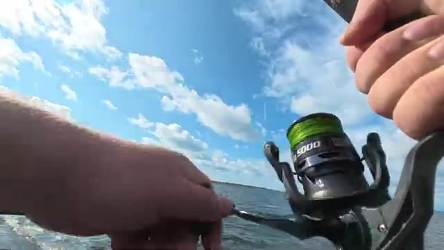 Ветреный день на Горьковском водохранилище и переезд на Волгу