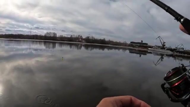 Поиски судака в ледовой обстановке на Горьковском водохранилище
