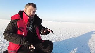 Поиск окуня на Горьковском водохранилище со сменой приманки после сходов