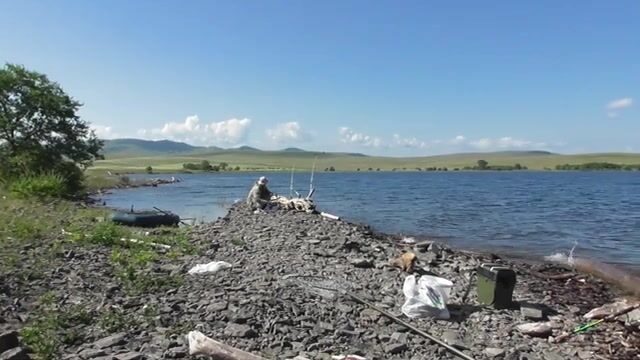 Ловля подлещика и сороги на Красноярском водохранилище с Андреем