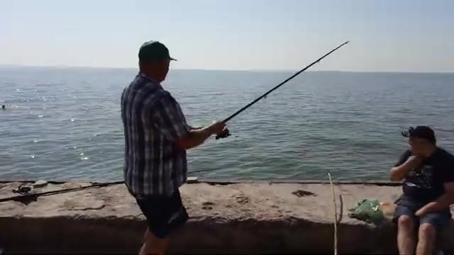 Обрыв оснастки и поимка пеленгаса в Седово