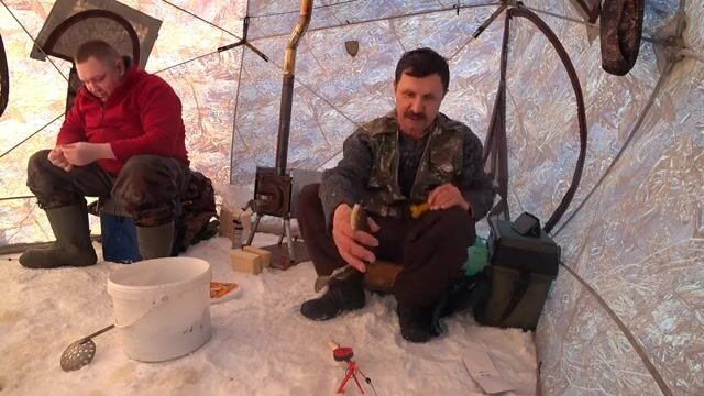 Два ведра наваги за два с половиной часа на Унской губе