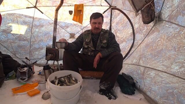 Два ведра наваги за два с половиной часа на Унской губе