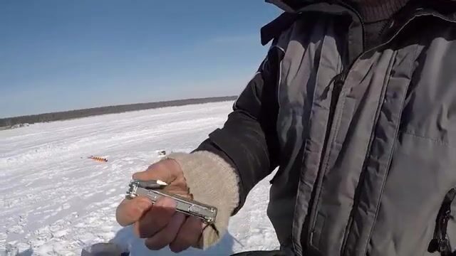 Разведка первых точек со снегоходом у Усть-Алеуса на Обском море