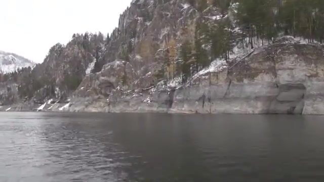 Щука поздней осенью в Бирюсинском заливе