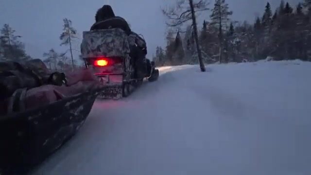 Ловля в Унской губе с палаткой и печкой
