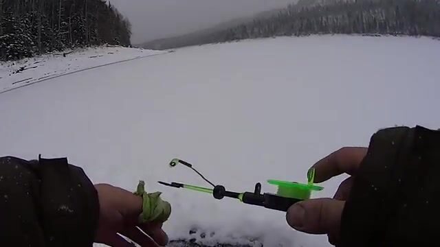 Ночная поимка леща Андреем в Бирюсинском заливе