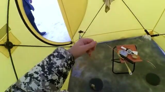 Проба чертика и мормышки на Бирюсинском заливе