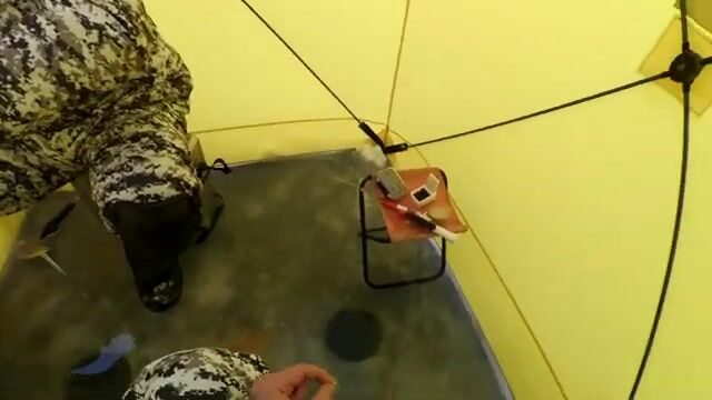 Проба чертика и мормышки на Бирюсинском заливе