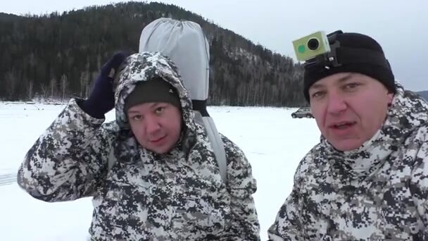 Проба чертика и мормышки на Бирюсинском заливе