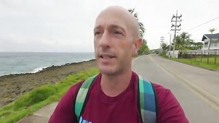 Густаво показал нам каймана в Биг-Понд на Сан-Андресе с помощью рыбки