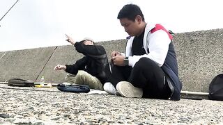 Знакомство с поплавочной снастью в Фукуоке
