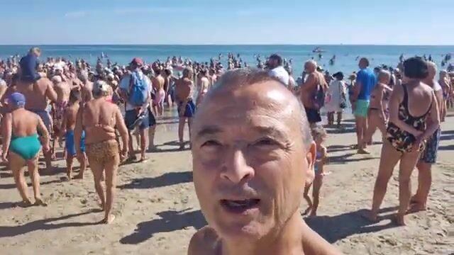 Историческая ловля неводом в Рива Адзурра закончилась скромным уловом в Римини