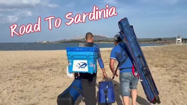 Пляжная ловля в Ольбии на Сардинии с Пьетро