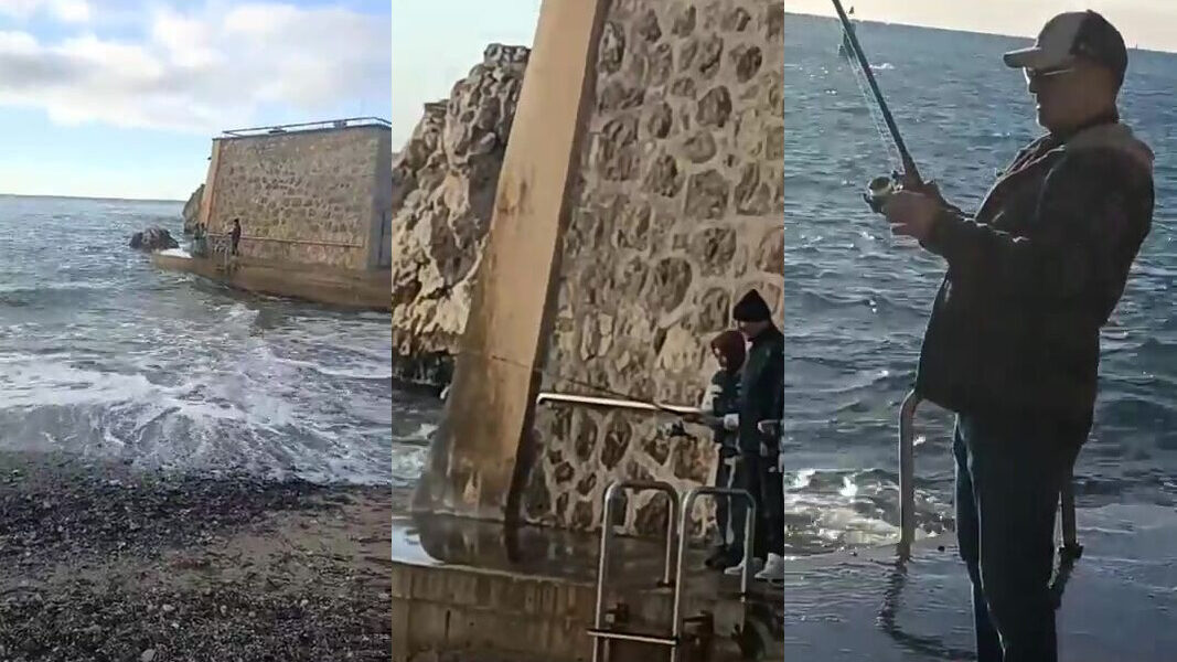Рождественская рыбалка в Ницце
