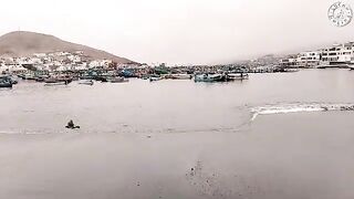 Первая поездка на морскую рыбалку в Пукусану с семьей