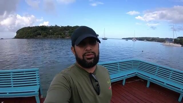 Групер, желтый каранкс и рыба-ящерица у отеля Mariners на Сент-Винсенте