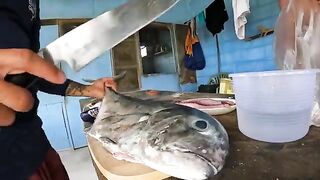 Блестящий каранкс на стикбейт после множества забросов с берега на Самоа