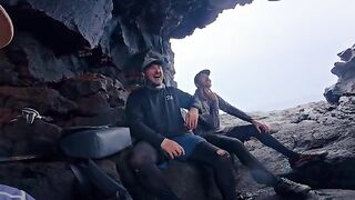 Забросы с приманкой Vader 260 на закате на Самоа