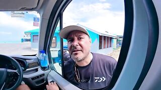 Забросы с приманкой Vader 260 на закате на Самоа