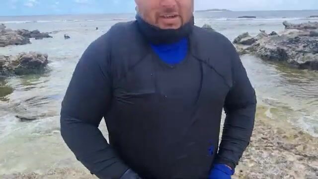 Подводная охота на острове Эуа в Тонга
