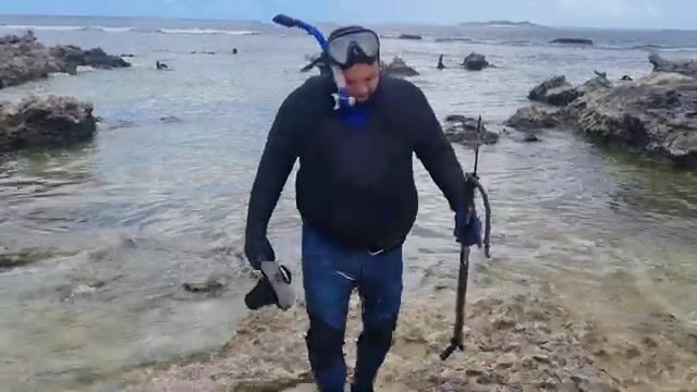 Подводная охота на острове Эуа в Тонга