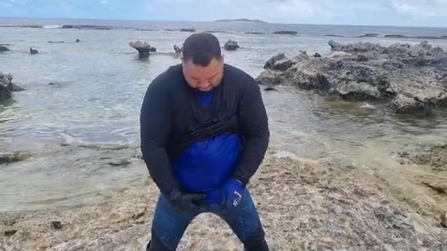 Подводная охота на острове Эуа в Тонга