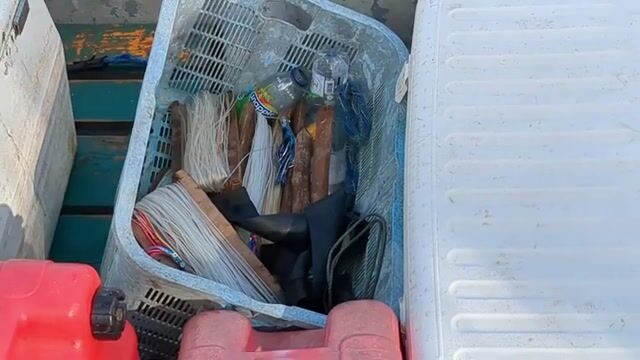 Взвешивание улова после турнира и крупная барракуда на Рейчелз-бич, Чуук