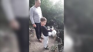 Семейная рыбалка на Одре во Вроцлаве